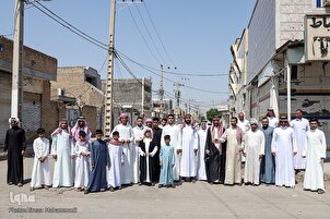 تقرير مصور | مراسم المعايدة التقليدية في "الأهواز" الايرانية بمناسبة عيد الفطر