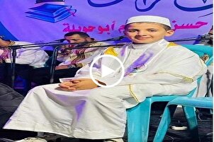 حفل فريد من نوعه لفتى أتم حفظ القرآن في غزة + فيديو