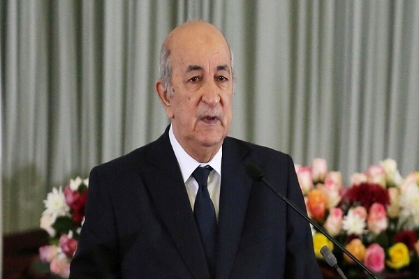 Algerian President Abdelmadjid Tebboune 