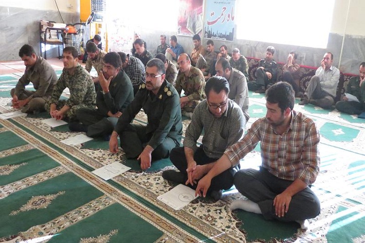 برگزاری کلاس قرآن و احکام در ناحیه مقاومت سپاه دهگلان