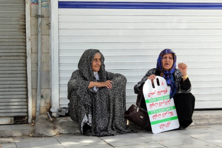 راهپیمایی روزه‌دار سنندجی در دفاع از ملت مظلوم فلسطین از نگان دوربین