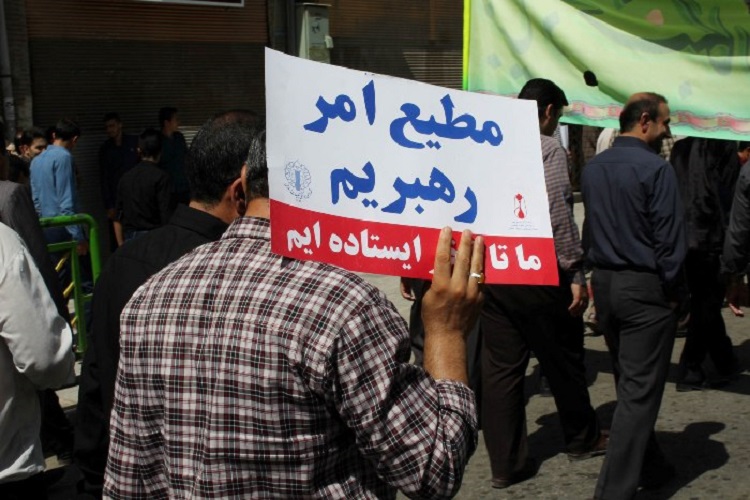 راهپیمایی روزه‌دار سنندجی در دفاع از ملت مظلوم فلسطین از نگان دوربین