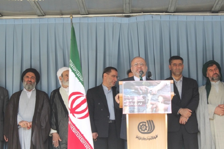 راهپیمایی روزه‌دار سنندجی در دفاع از ملت مظلوم فلسطین از نگان دوربین