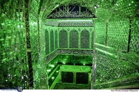 میهمان امام زاده صالح(ع) در هفته ی کرامت