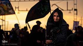 حال و هوای موکب حرم حضرت معصومه(س)در طریق نجف به کربلا⁩