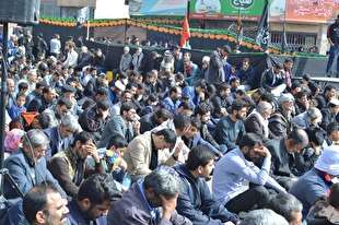 راهپیمایی جاماندگان از همایش جهانی کربلا در زابل