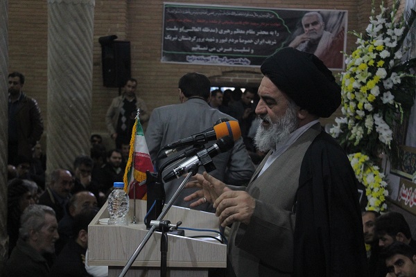 عزاداری مردم کردستان در فراغ شهید سردارسلیمانی