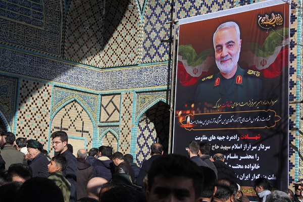 عزاداری مردم کردستان در فراغ شهید سردارسلیمانی