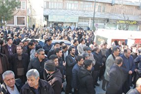 عزاداری کردستانی‌ها در فراق سردار سلیمانی