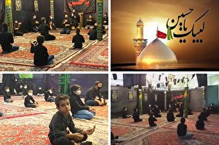 خدمت عاشقانه دانش‌آموزان تویسرکانی به سیدالشهدا