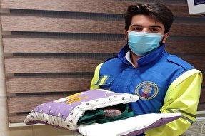 عکس | به دنیا آمدن 12 کودک برفی با امدادرسانی به موقع فوریت‌های پزشکی