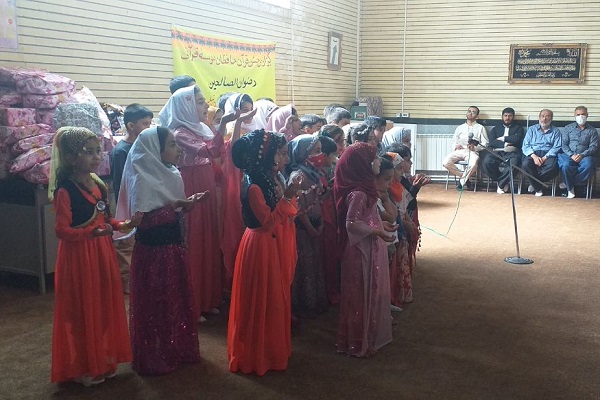 جشن حفظ قرآن در مؤسسه رضوان‌الصاحین سنندج برگزار شد