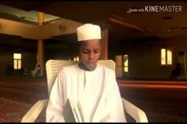 تلاوت قاری نوجوان سودانی به سبک بومی + فیلم