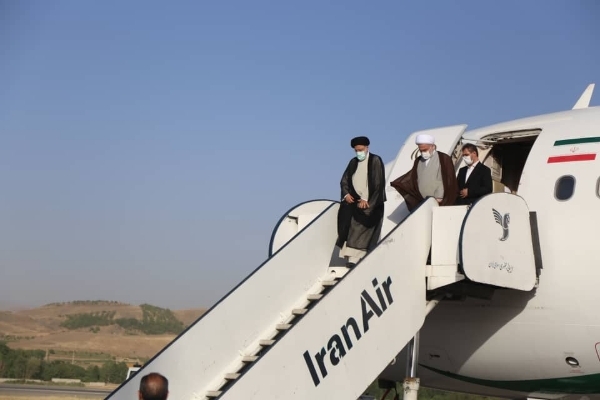 رئیسجمهور وارد کردستان شد رئیسجمهور وارد کردستان شد