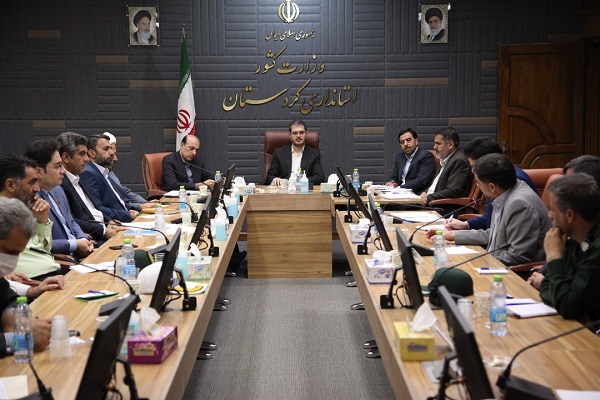 سومین نشست ستاد اربعین استان کردستان 