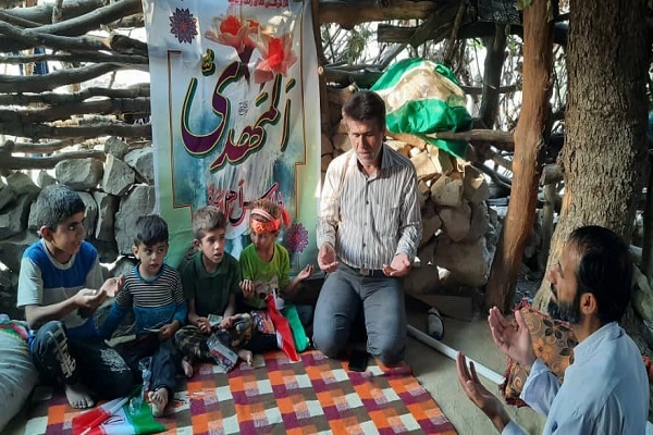 حضور کاروان جهادی قرآنی در ۱۰ روستای باغملک + عکس