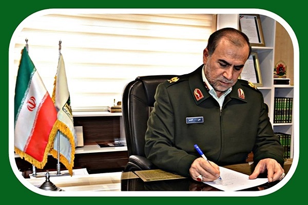 سردار علی آزادی فرمانده انتطامی کردستان
