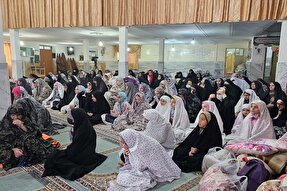 عکس | معتکف شدن بانوان کردستانی در مساجد