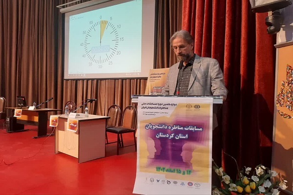 محمود کلاهدوزان، معاون فرهنگی - دانشجویی دانشگاه علوم پزشکی کردستان