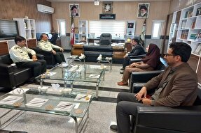 دیدار رئیس جهاددانشگاهی کردستان با فرمانده نیروی انتظامی استان