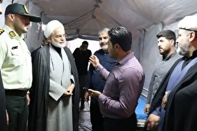 بازدید نماینده ولی فقیه در کردستان از بیمارستان سیار مرز باشماق