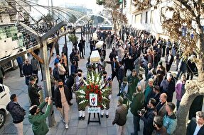 عکس | وداع باشکوه کردستانی‌ها با پیکر مطهر شهدای گمنام دوران دفاع مقدس