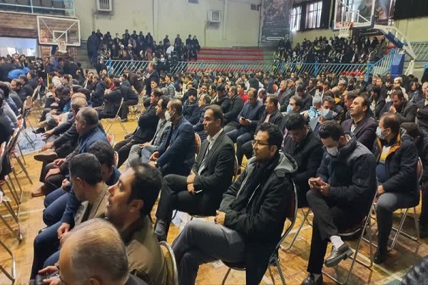 مراسم گرامیداشت حماسه نهم دی در سالن آزادی سنندج