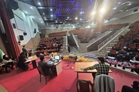 عکس | برگزاری روز اول سیزدهمین دوره مناظرات دانشجویی کردستان