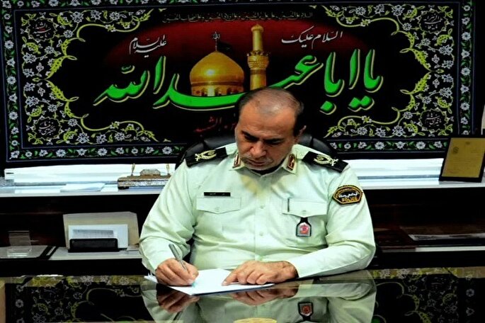 پیام تسلیت فرمانده انتظامی کردستان در پی شهادت مرزبان هنگ مرزی بانه