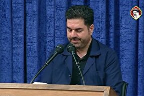 فیلم | تلاوت «احمدی‌وفا» در مراسم بزرگداشت شهدای خدمت