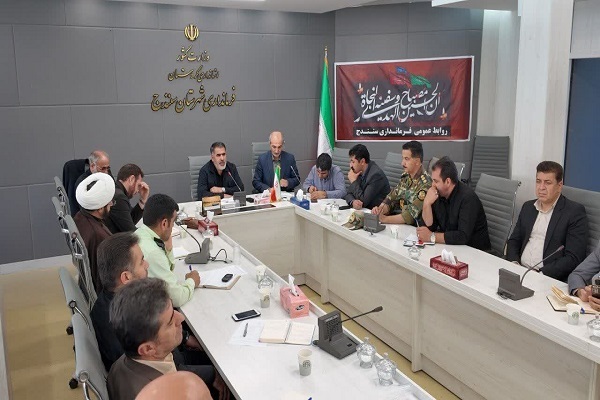 نشست ستاد اربعین شهرستان سنندج نشست ستاد اربعین شهرستان سنندج