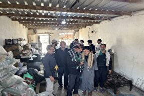 عکس | بازدید نماینده ولی‌ فقیه در لرستان از موکب هیئت رزمندگان اسلام در نجف