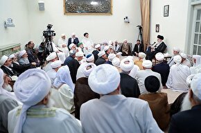فیلم | بیانات رهبر معظم انقلاب در دیدار با علمای اهل سنت