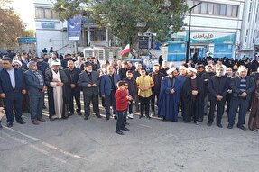 فیلم | تجمع مردم اهر تبریز در محکومیت جنایات رژیم صهیونیستی