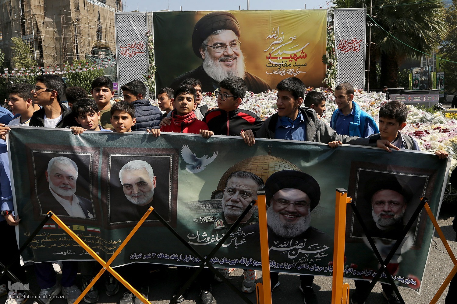 لبیک دانش‌آموزان تهرانی به آرمان‌های سید مقاومت