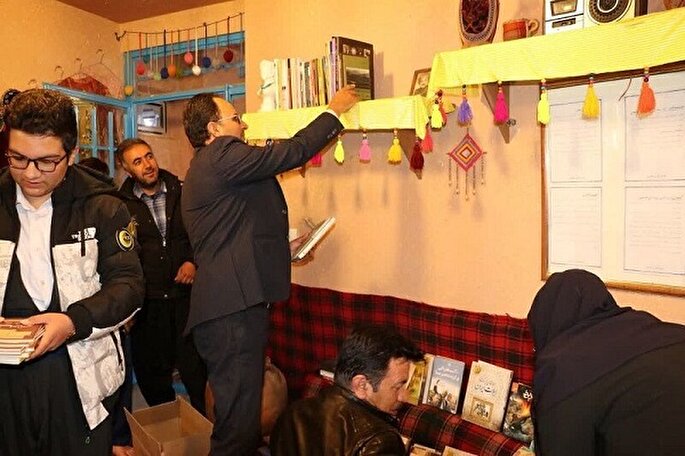 افتتاح کتابخانه عمومی روستای هانیس افتتاح کتابخانه عمومی روستای هانیس