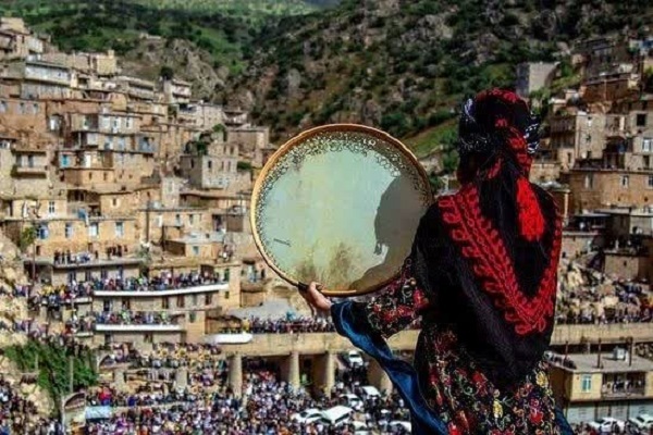 دف نوازی در پالنگان