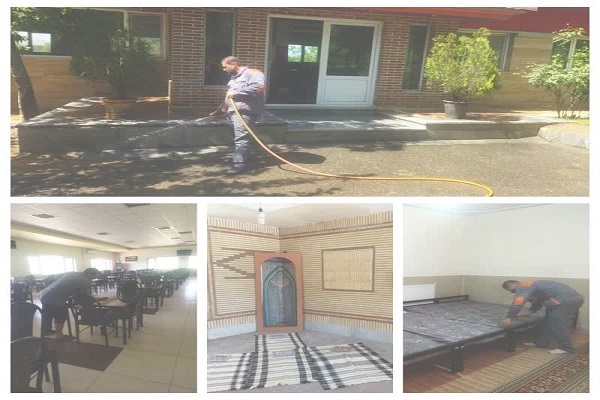 آمادگی اماکن کمیته امداد کردستان