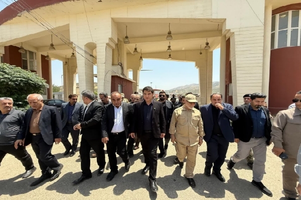 بازدید رئیس ستاد اربعین حسینی از مرز باشماق