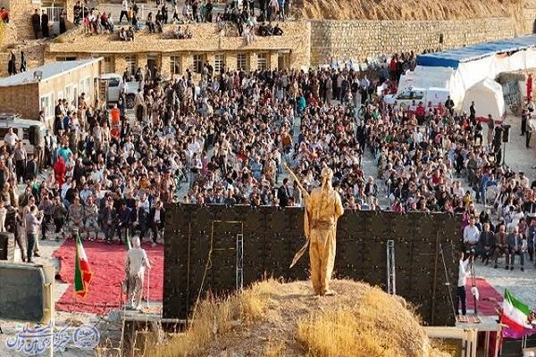 جشن مهرگان در کنار غار کرفتو جشن مهرگان در کنار غار کرفتو