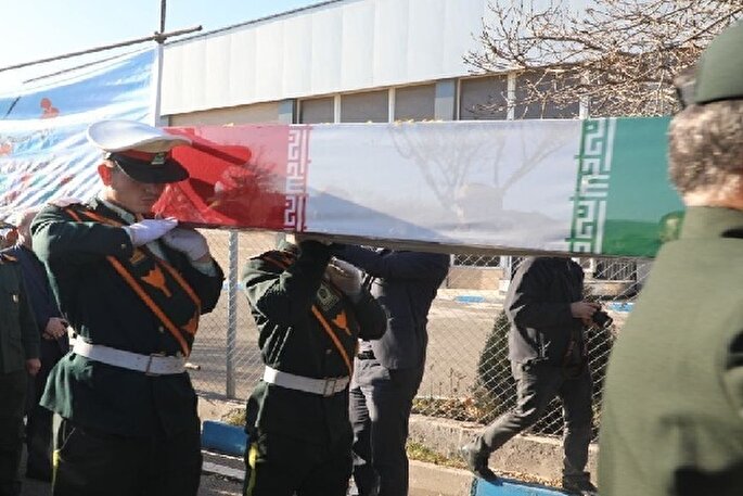 پیکر مطهر 3 شهید گمنام وارد اردبیل شد