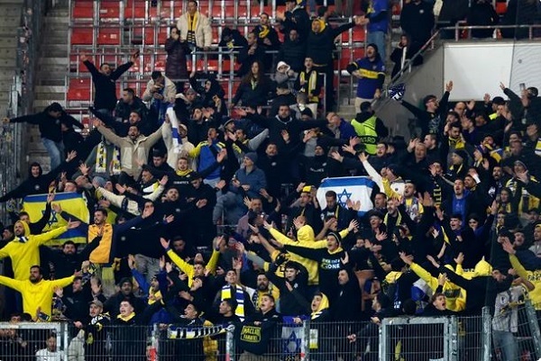 جریمه تماشاگران تیم فوتبال اسرائیلی توسط اتحادیه فوتبال اروپا