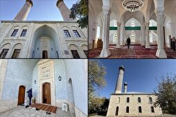 Karabağ'daki tarihi Cuma Mescidi yeniden ibadete açıldı