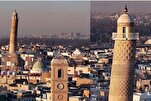 Musul’daki El Hadba minaresi yeniden yapılandırıldı